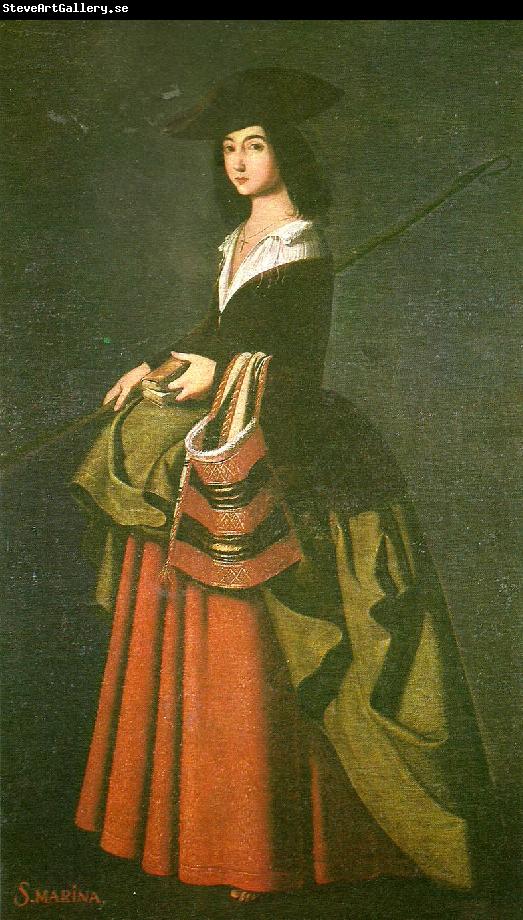 Francisco de Zurbaran st. marina